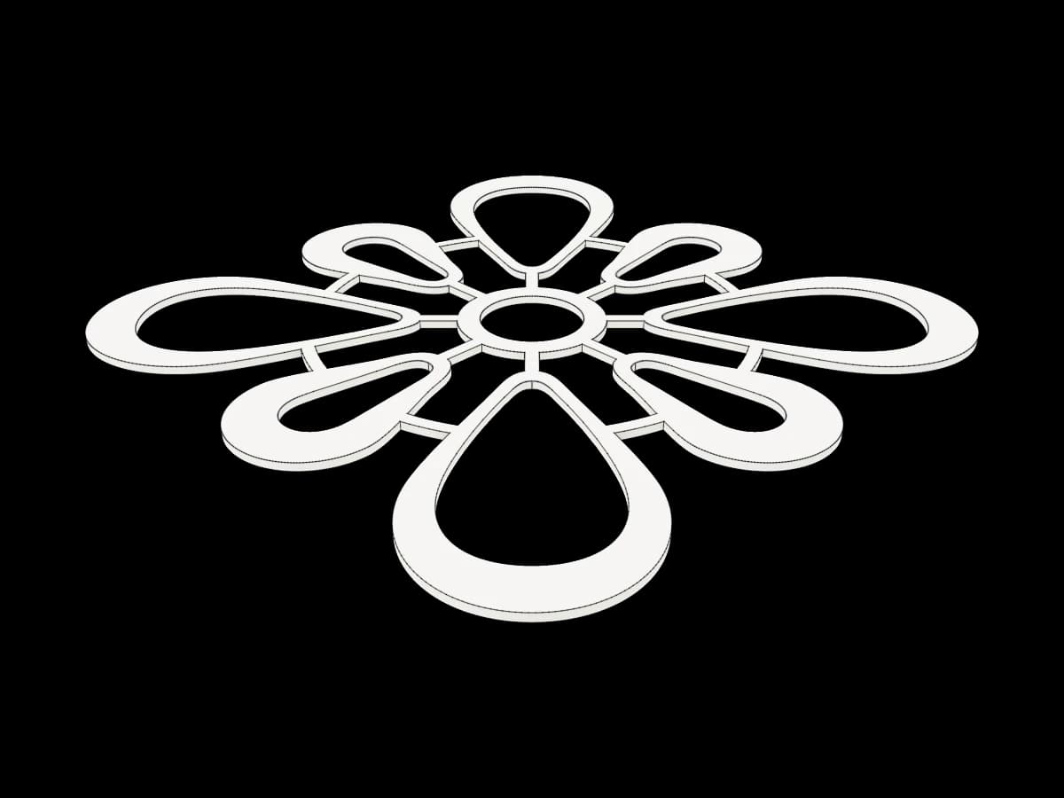 Symmetrical Circular Motif
