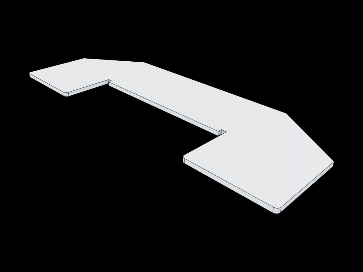 Folded Metal Piece