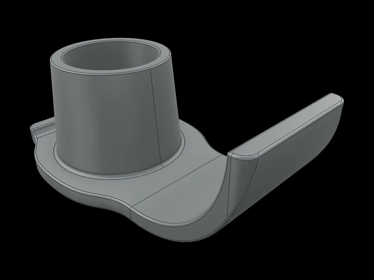 Crutch Sled Foot