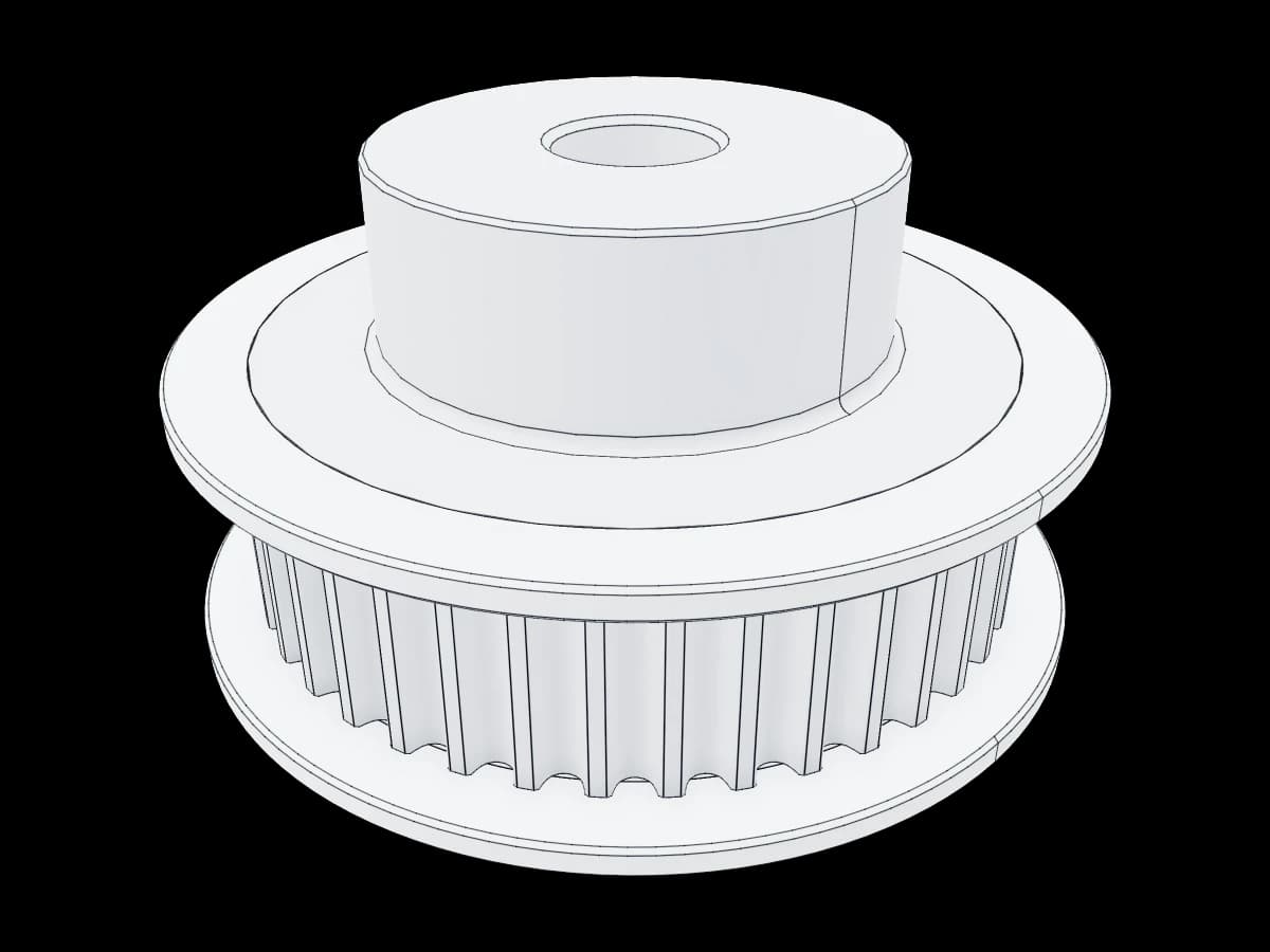 Precise Motor Pulley