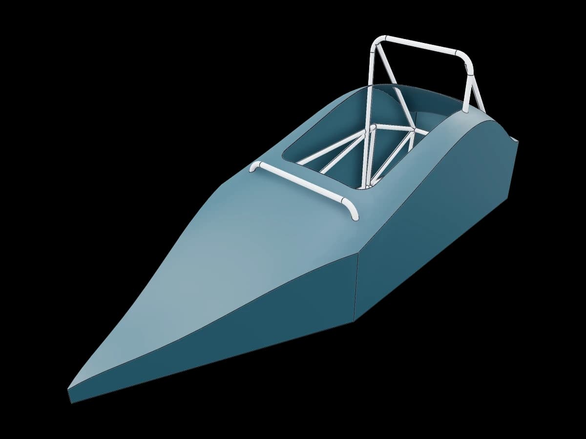 Open Wheel Racing Car