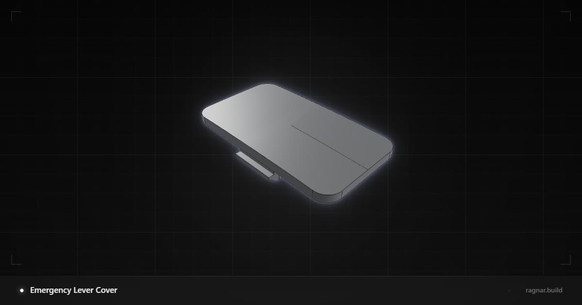 Emergency Lever Cover