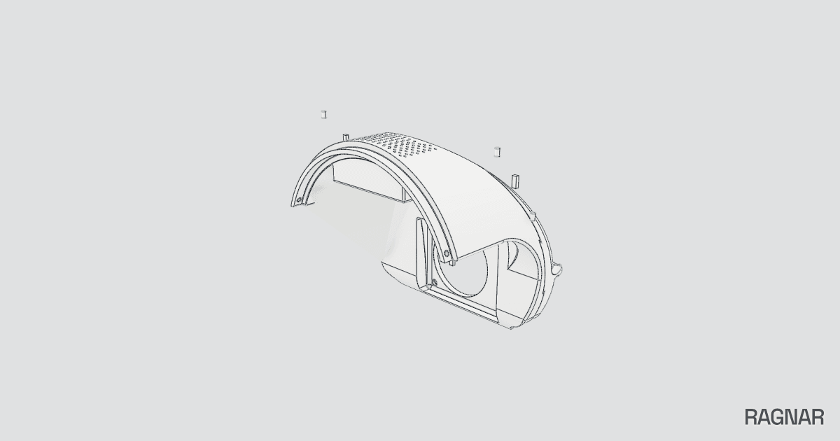 Split Robot Head