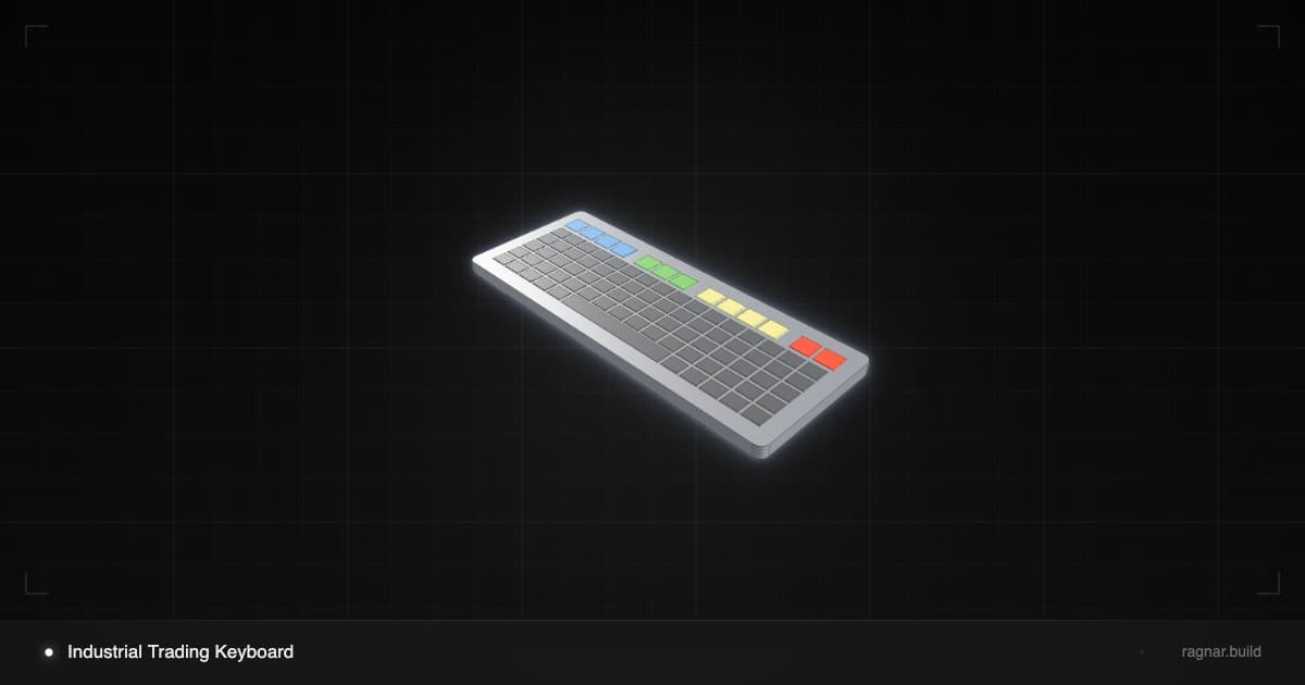 Industrial Trading Keyboard