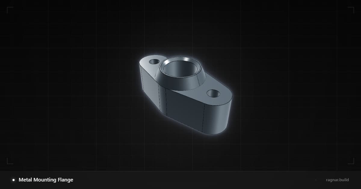 Metal Mounting Flange