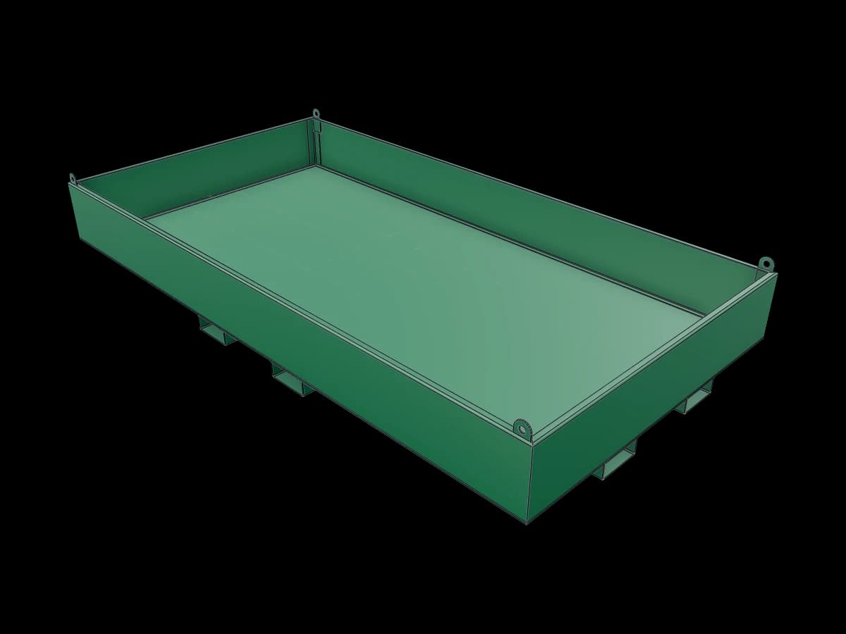 Industrial Containment Box Drain