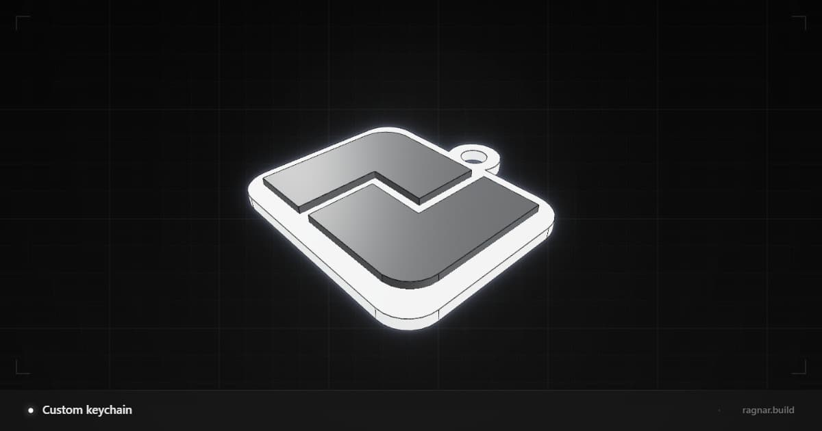 Logo Keychain Tag