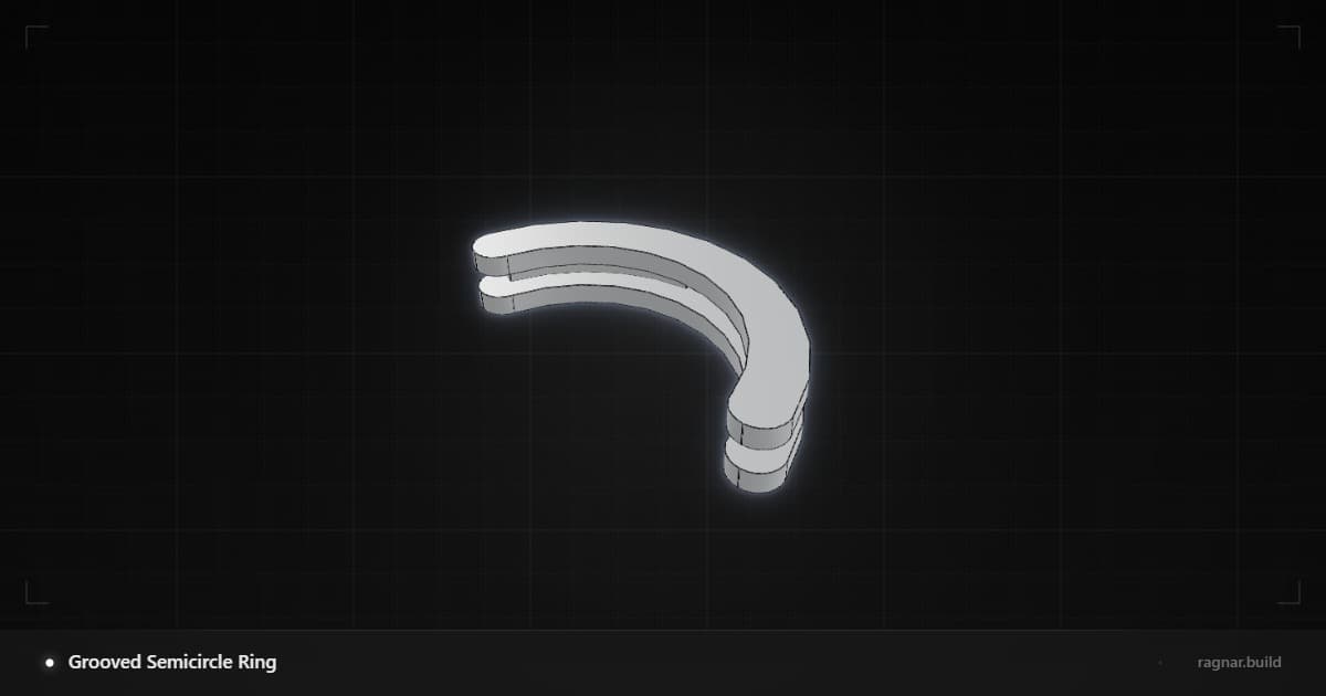 Slotted Semicircular Guard