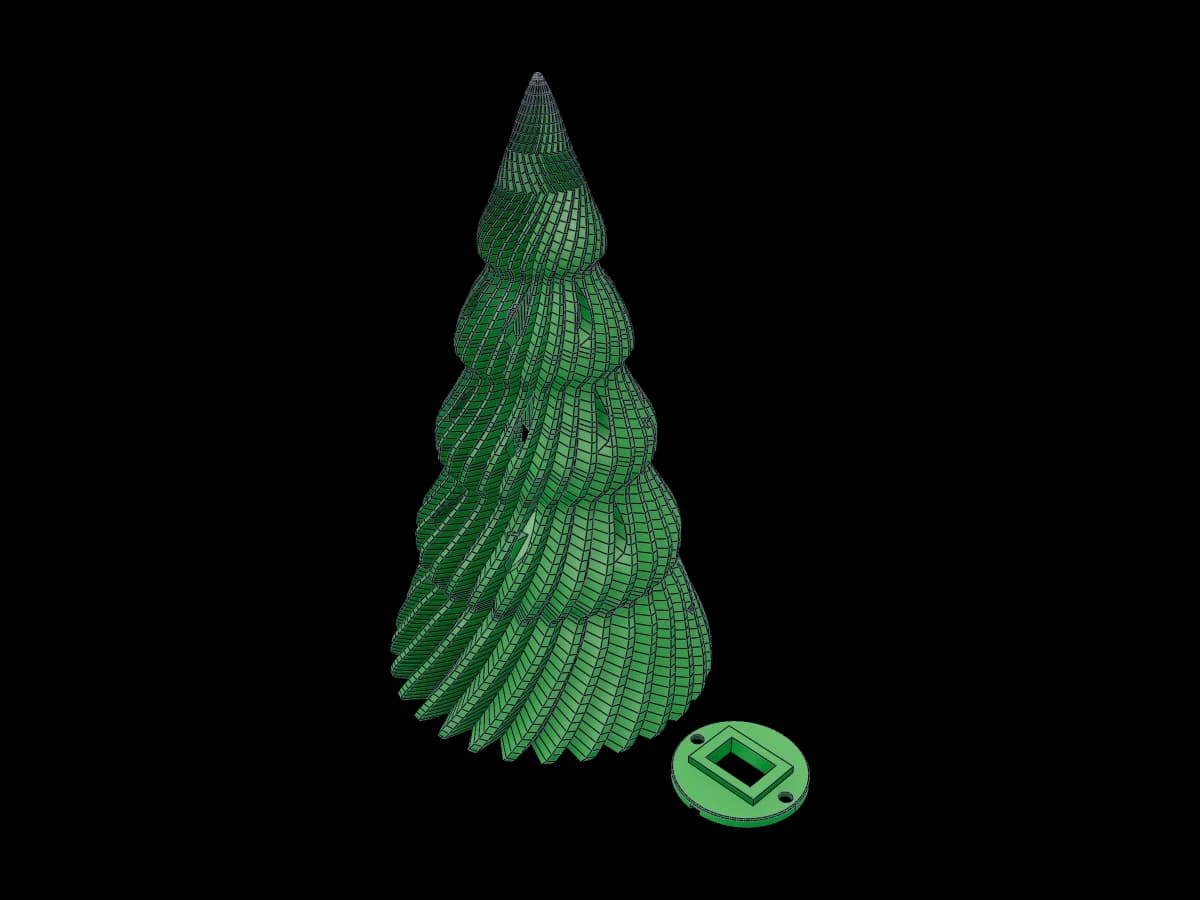 Christmas Tree Battery Base