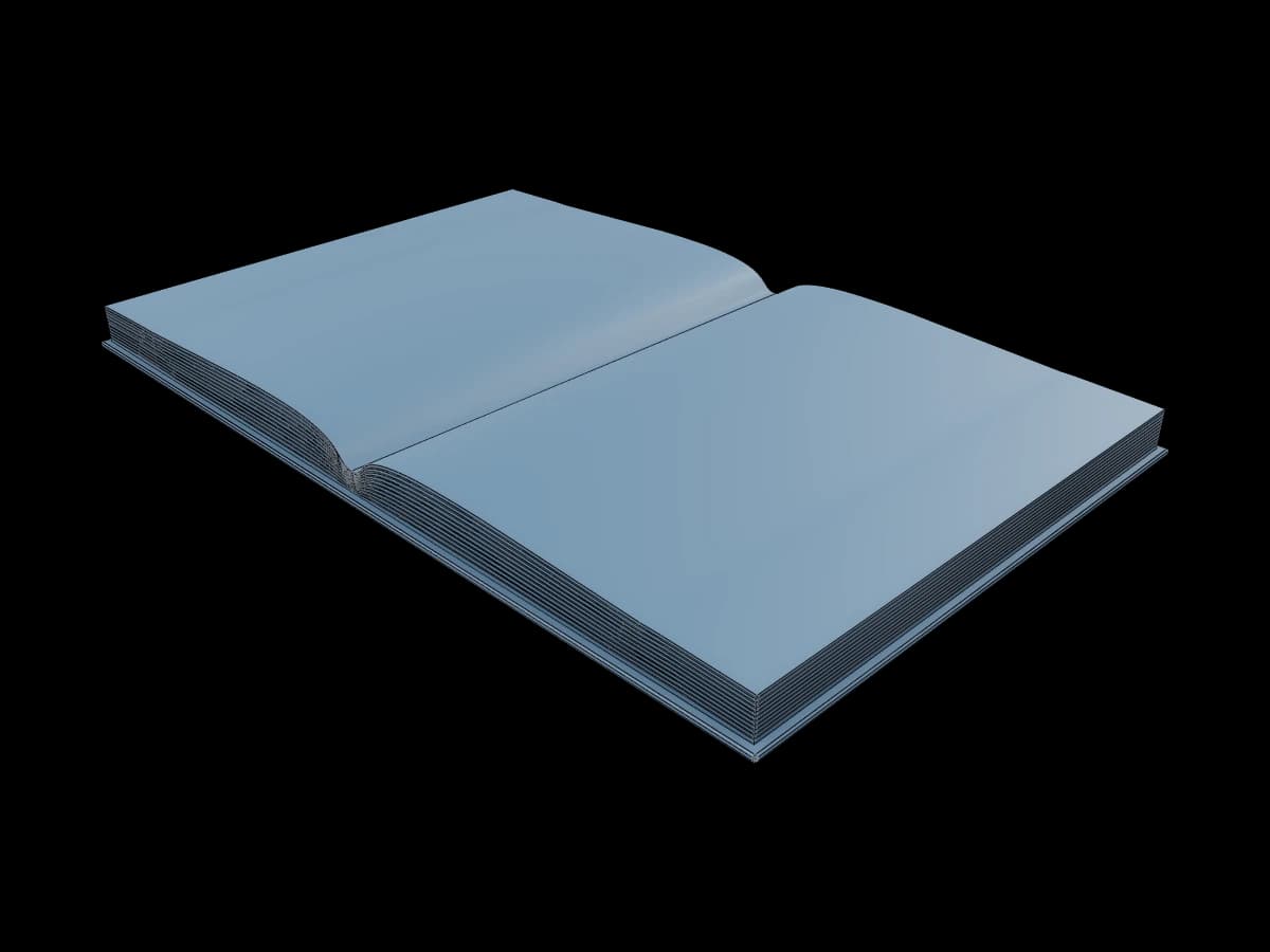 Closed Rectangular Book