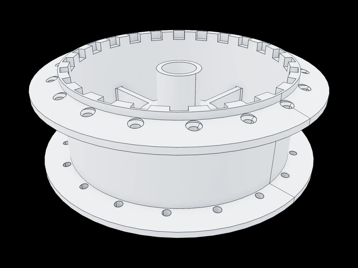 Industrial Drum Flange