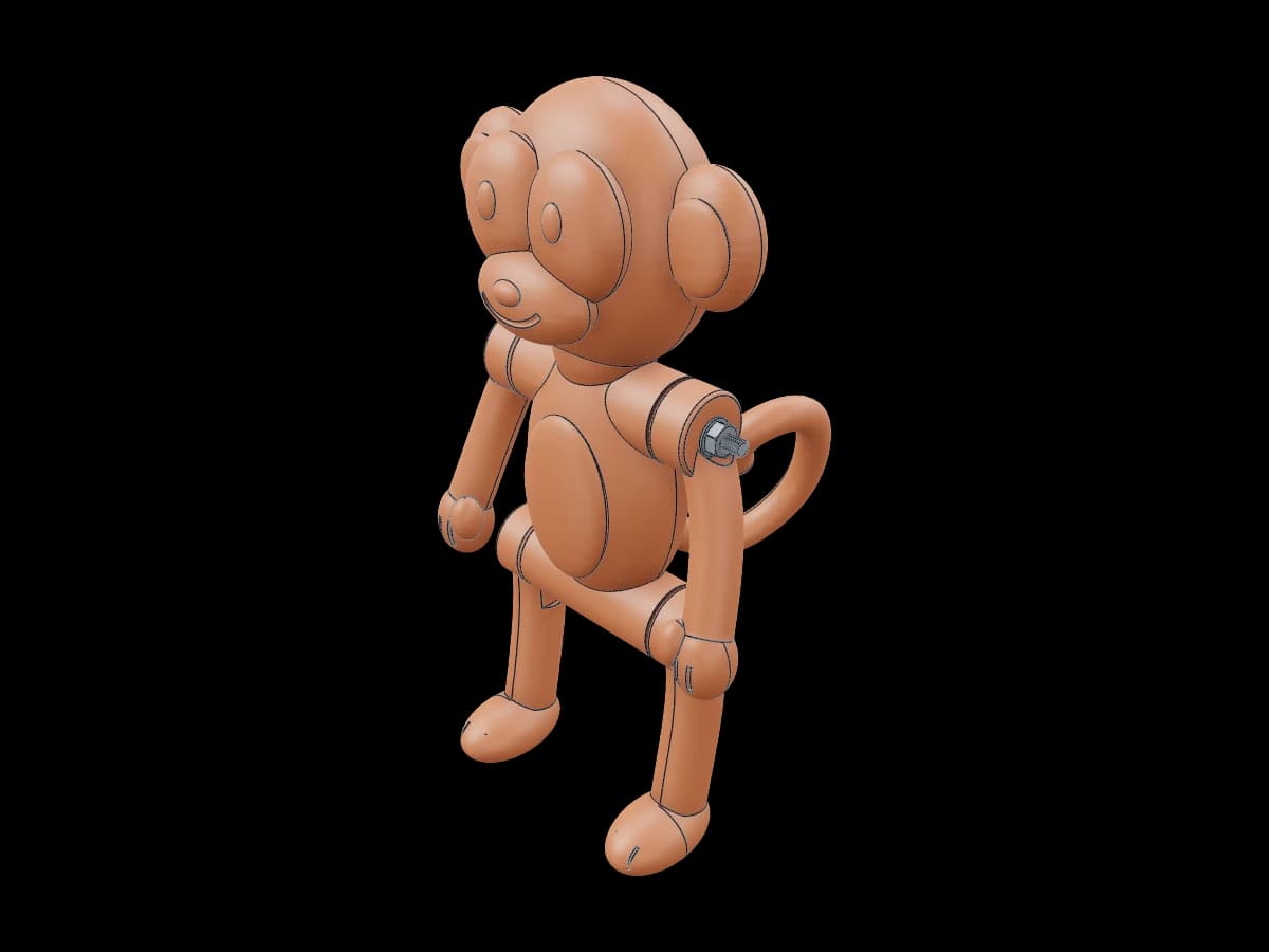 Movable Monkey