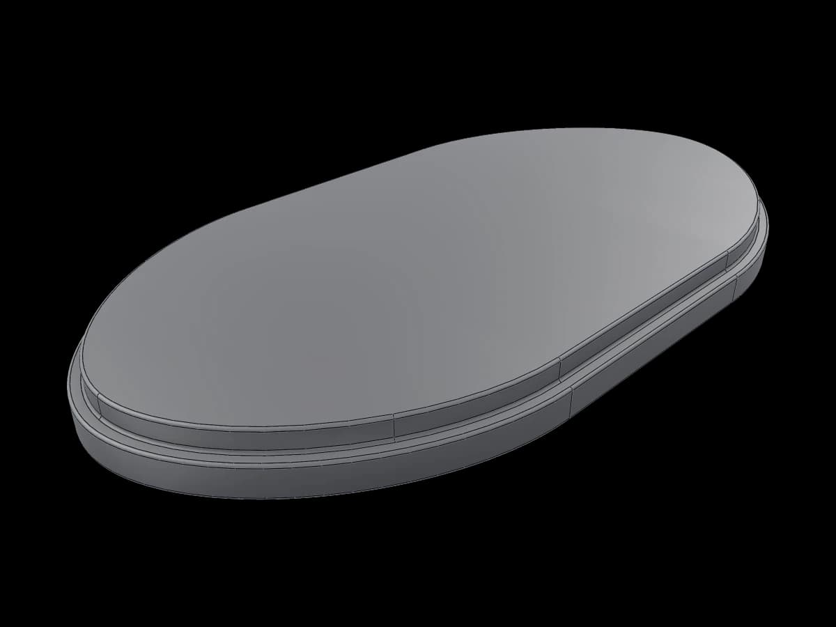 Oval Trim Blank