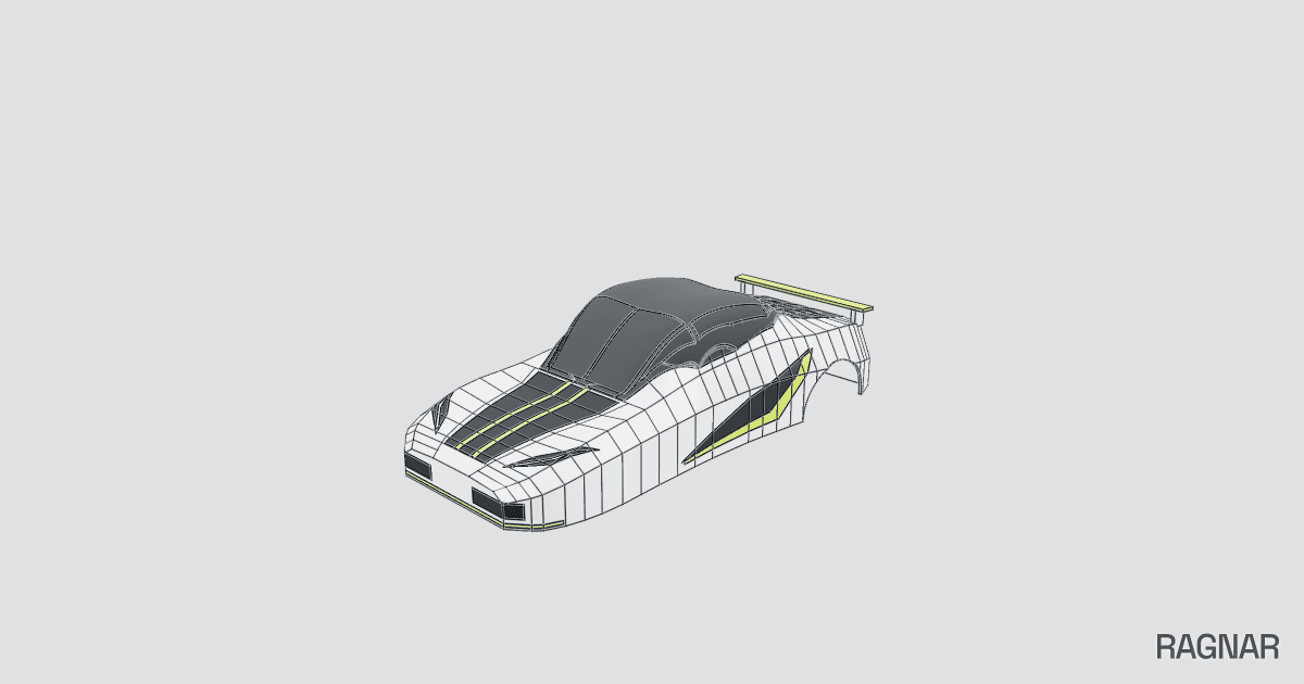 Aerodynamic RC Body