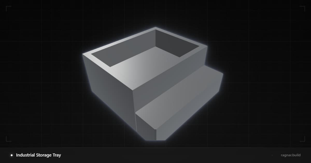 Industrial Storage Tray