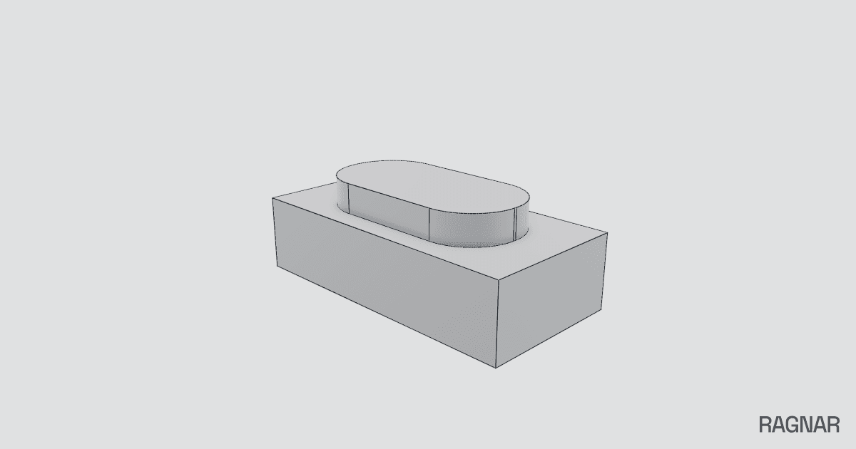 Toy block character