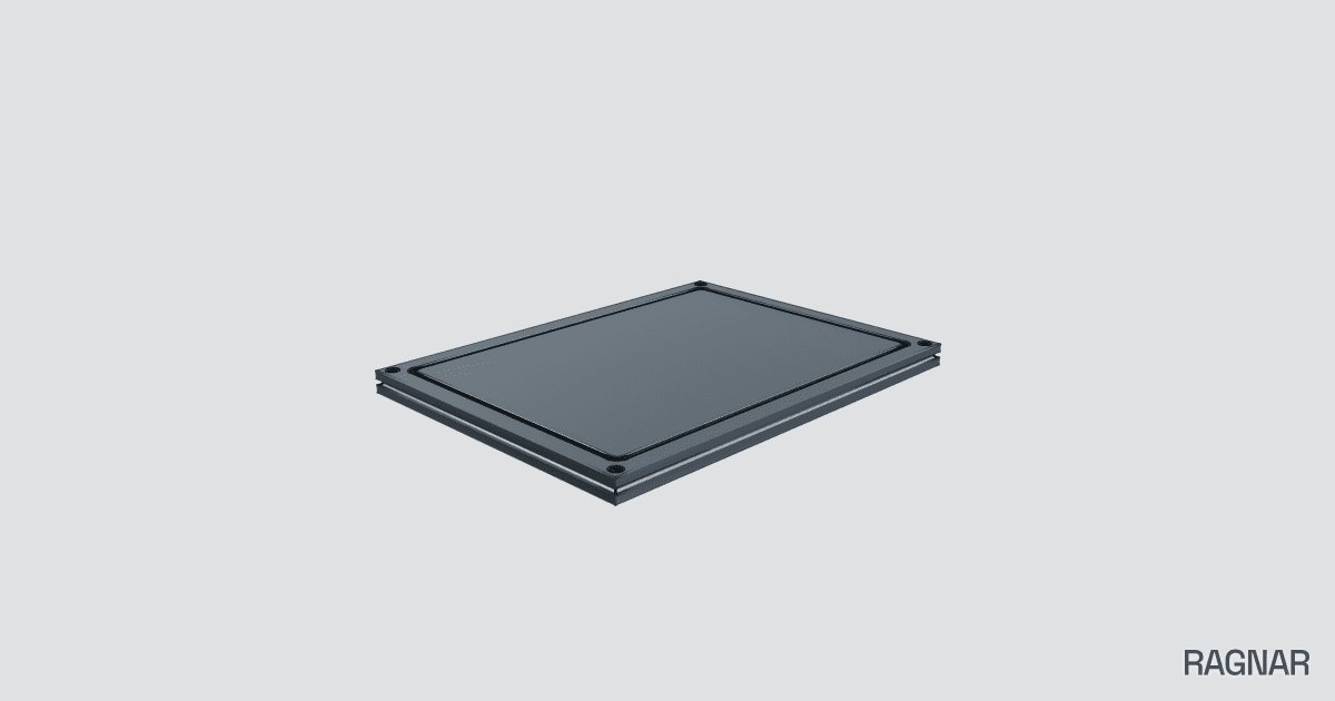 Metal mounting plate