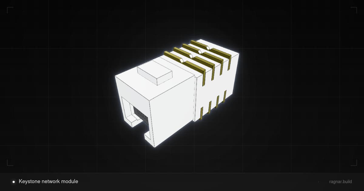RJ45 Keystone Jack
