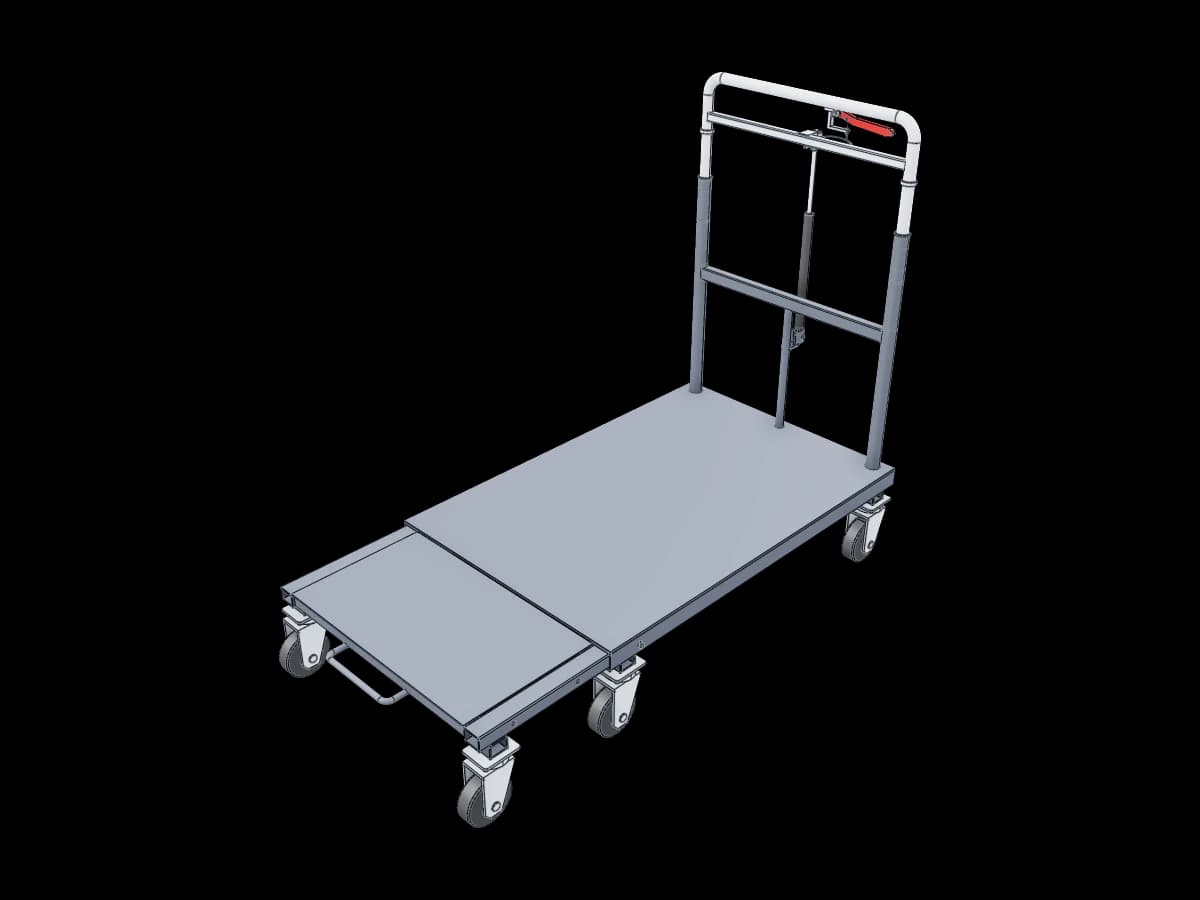 Expandable Platform Cart