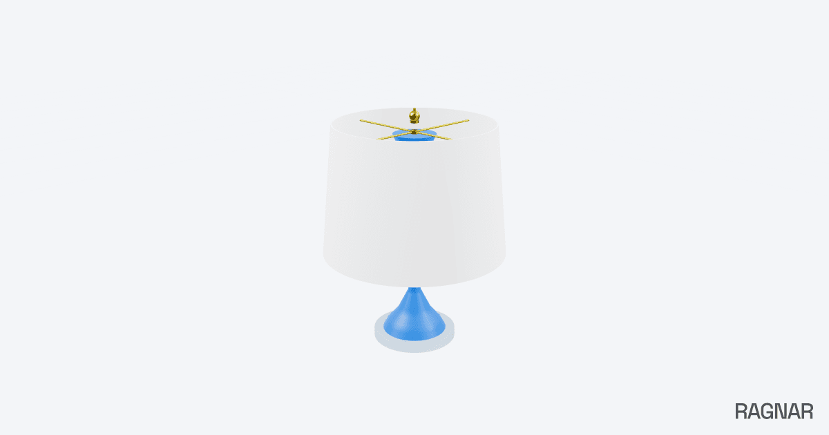 Crystal Base Lamp