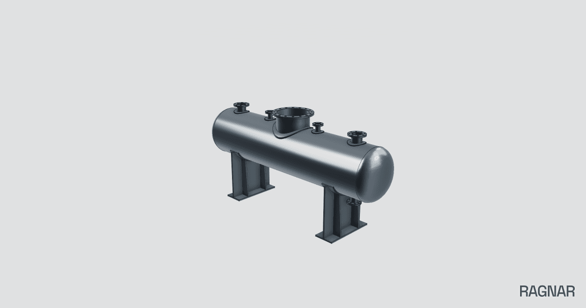 Horizontal Gas-Liquid Separator