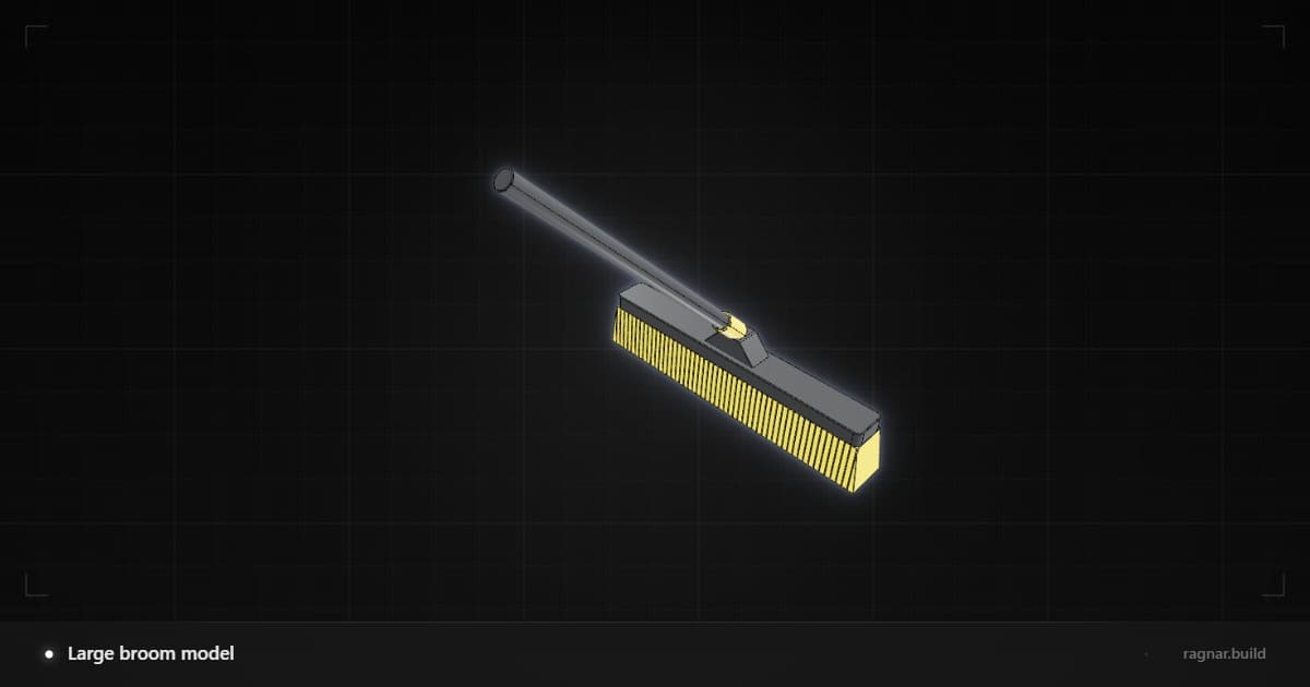 Industrial Push Broom