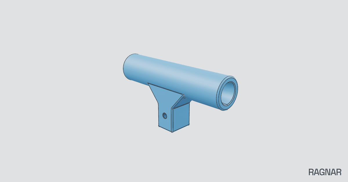 Tube and Beam T-Joint