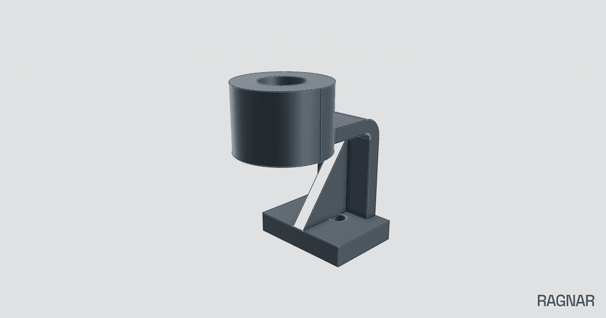 Mechanical bracket component