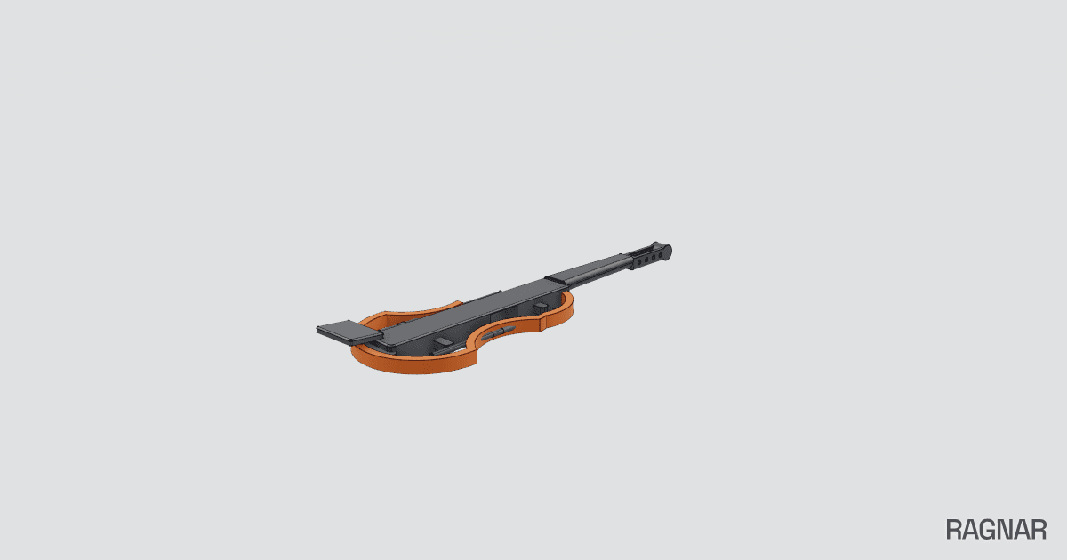 Futuristic Electric Violin