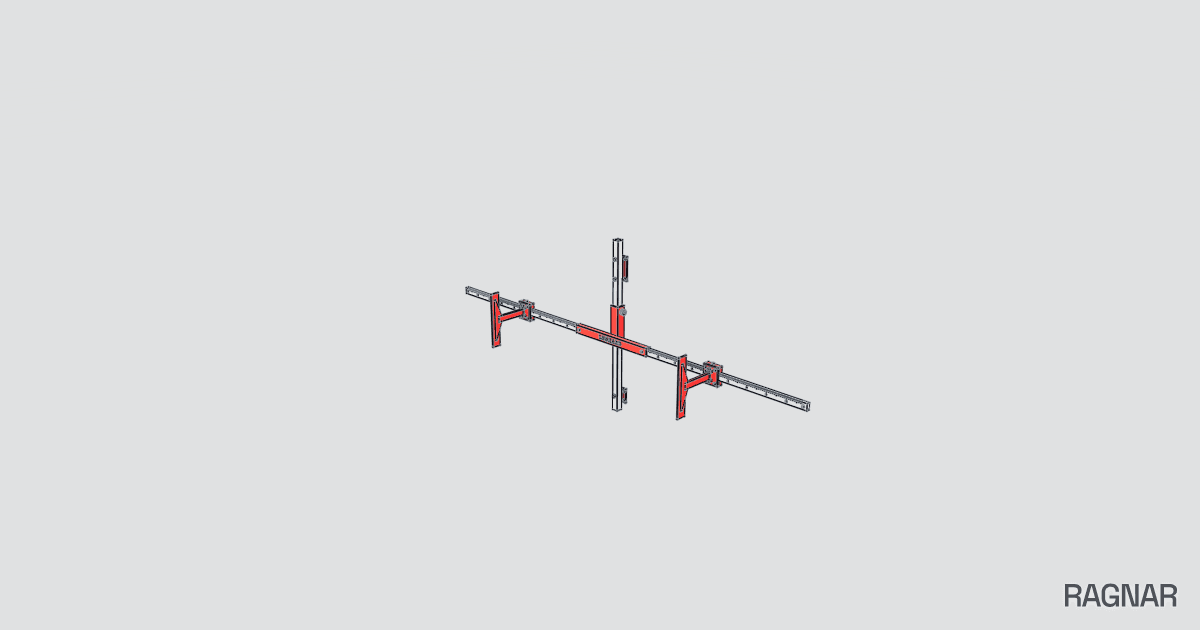 Mounted wingspan model