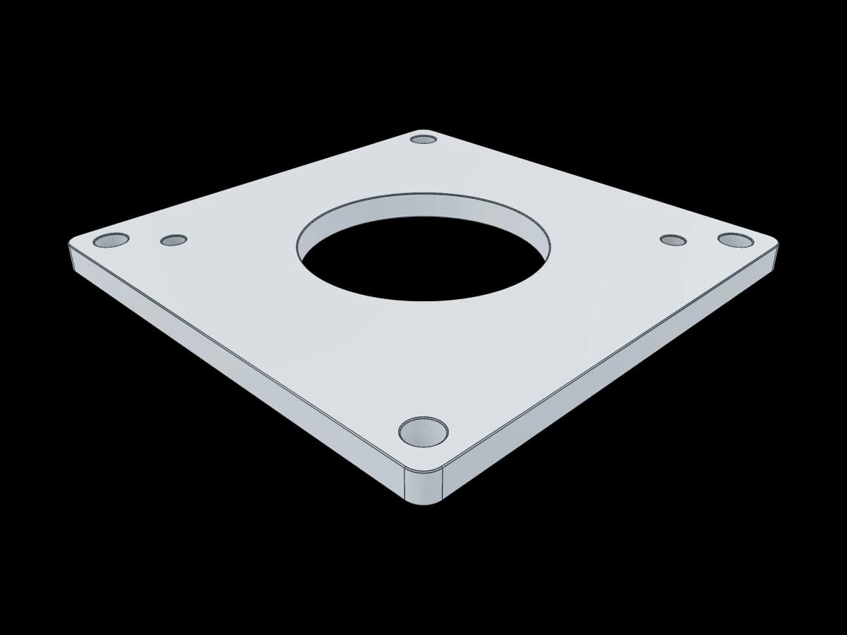 Gearbox Mounting Plate