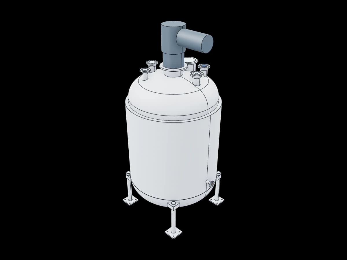 Pfaudler Glass Lined Reactor