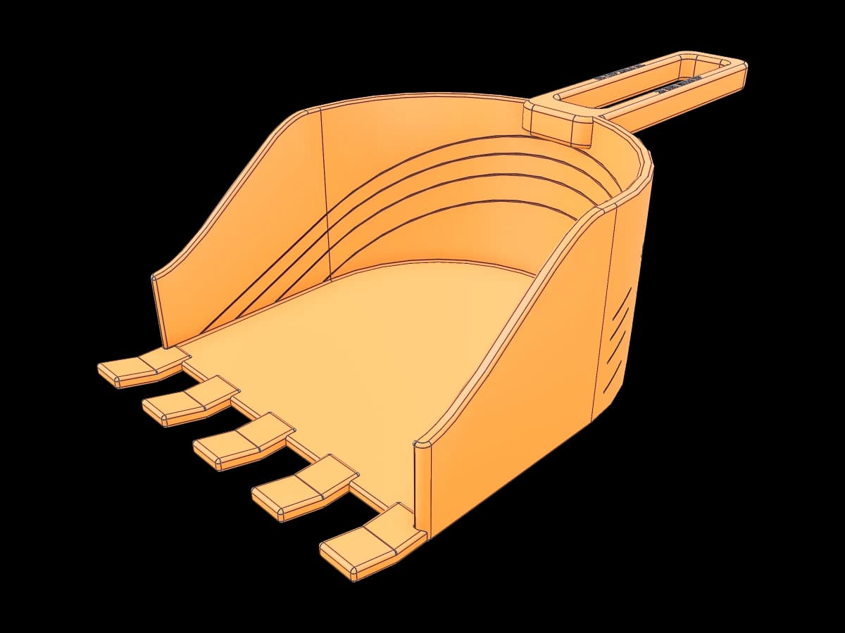 Rabbit Pellet Measuring Scoop