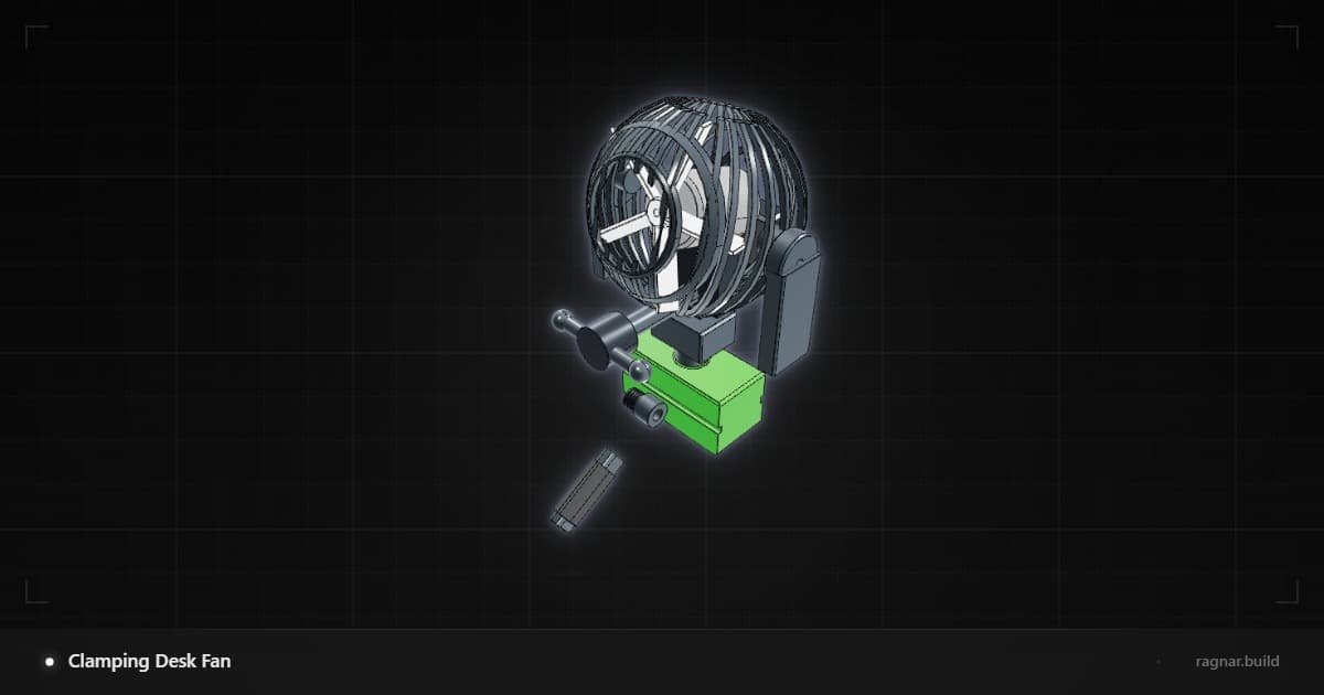 Industrial Clip-on Fan