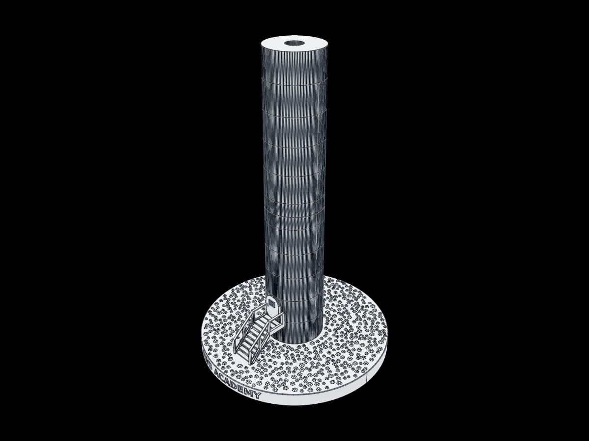 Square Base Ladder