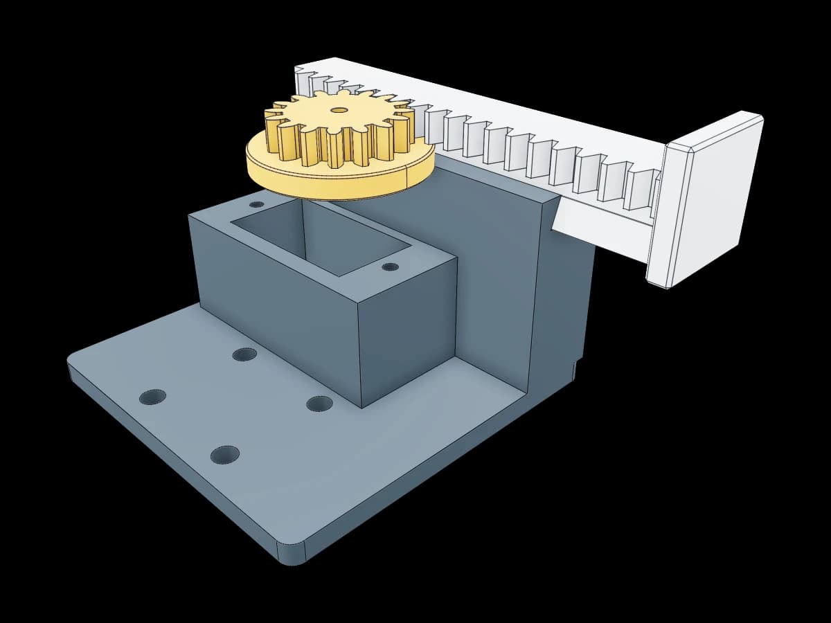 Linear Rack Actuator