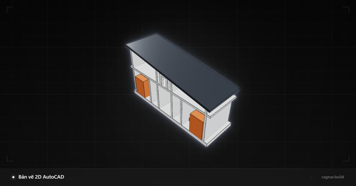 Bản vẽ 2D AutoCAD