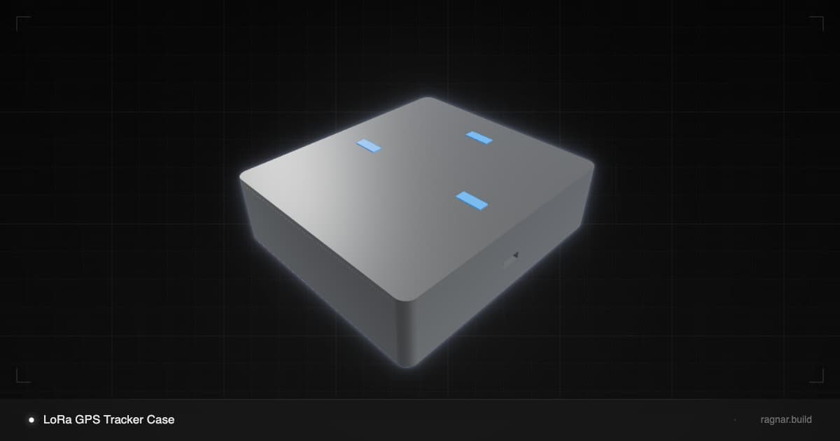 LoRa GPS Tracker Case