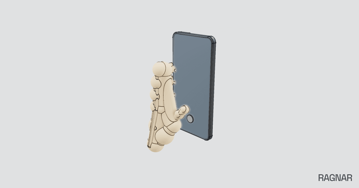 Selfie grip model