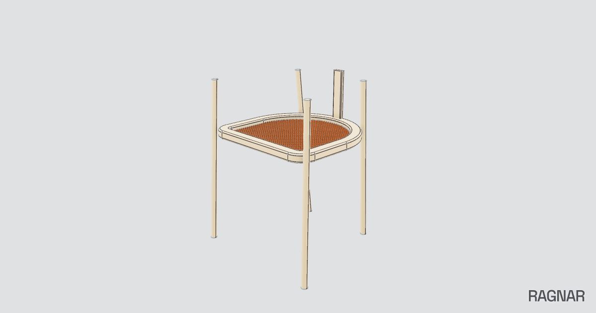 Sandalye Katı Modeli