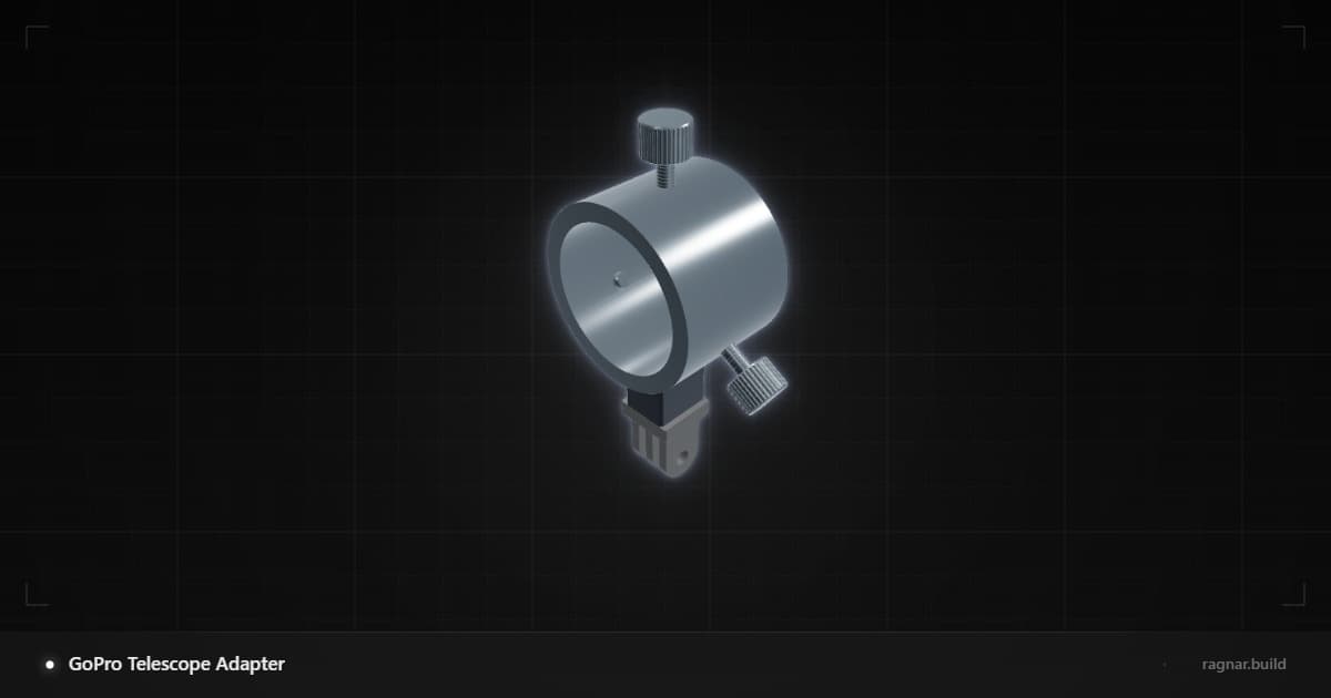 GoPro Telescope Adapter
