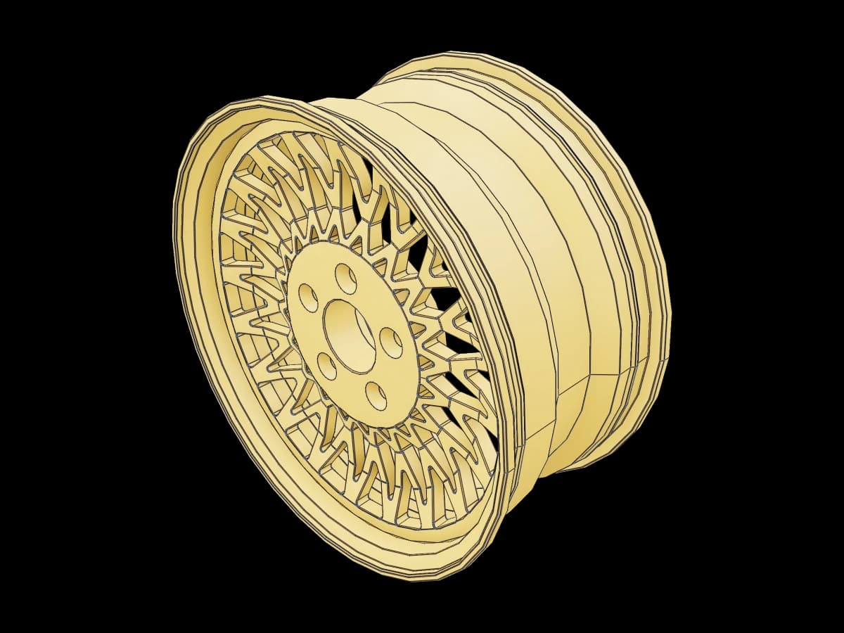 BBS Multispoke Wheel