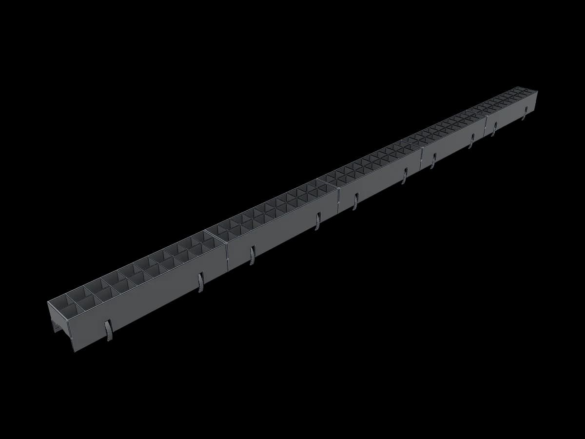Eggcrate Tube Diffusion