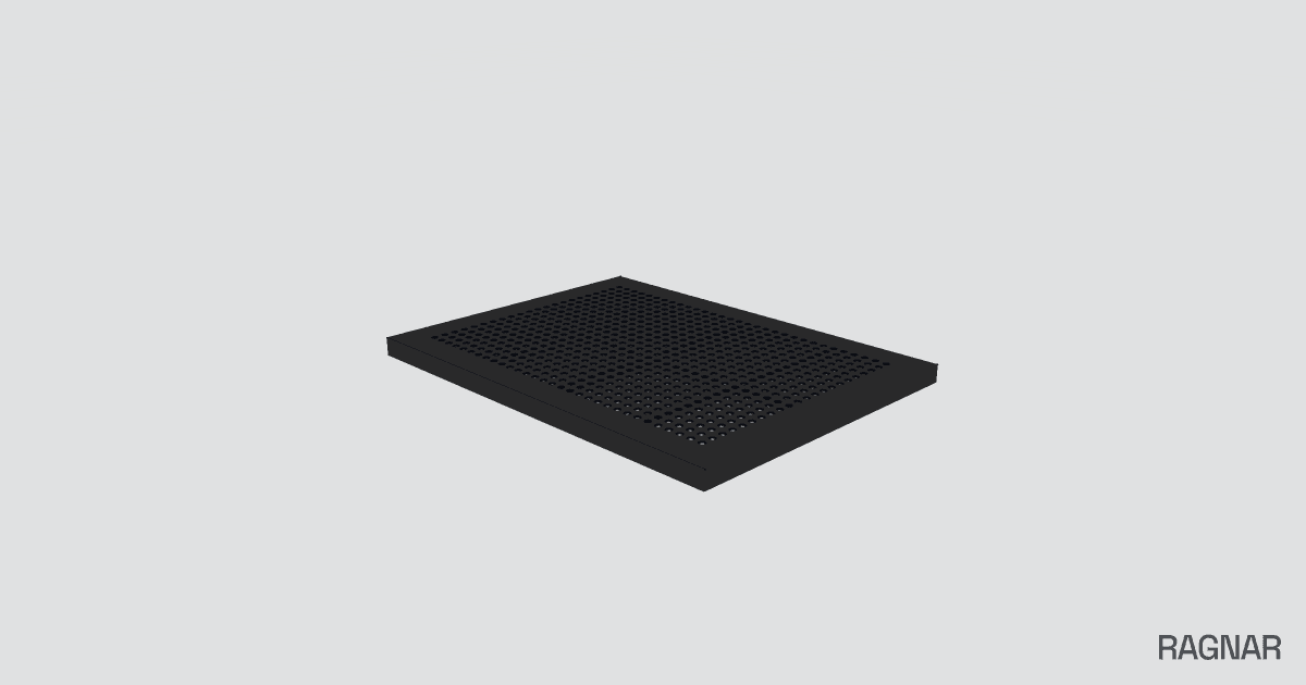 Industrial Steel Shelf