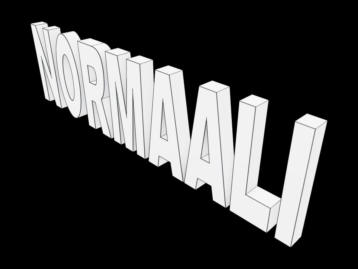 Typographic Echo Display