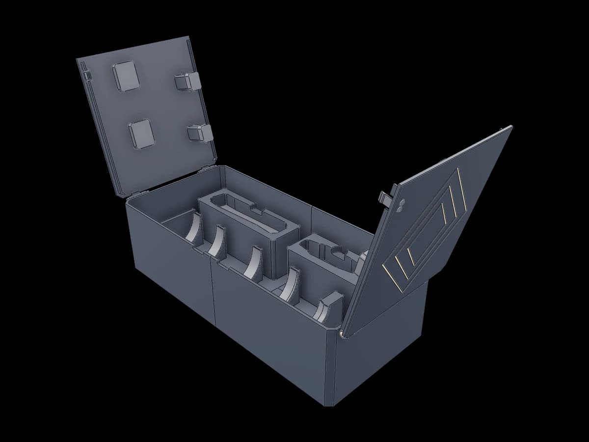 Modular wine gift case