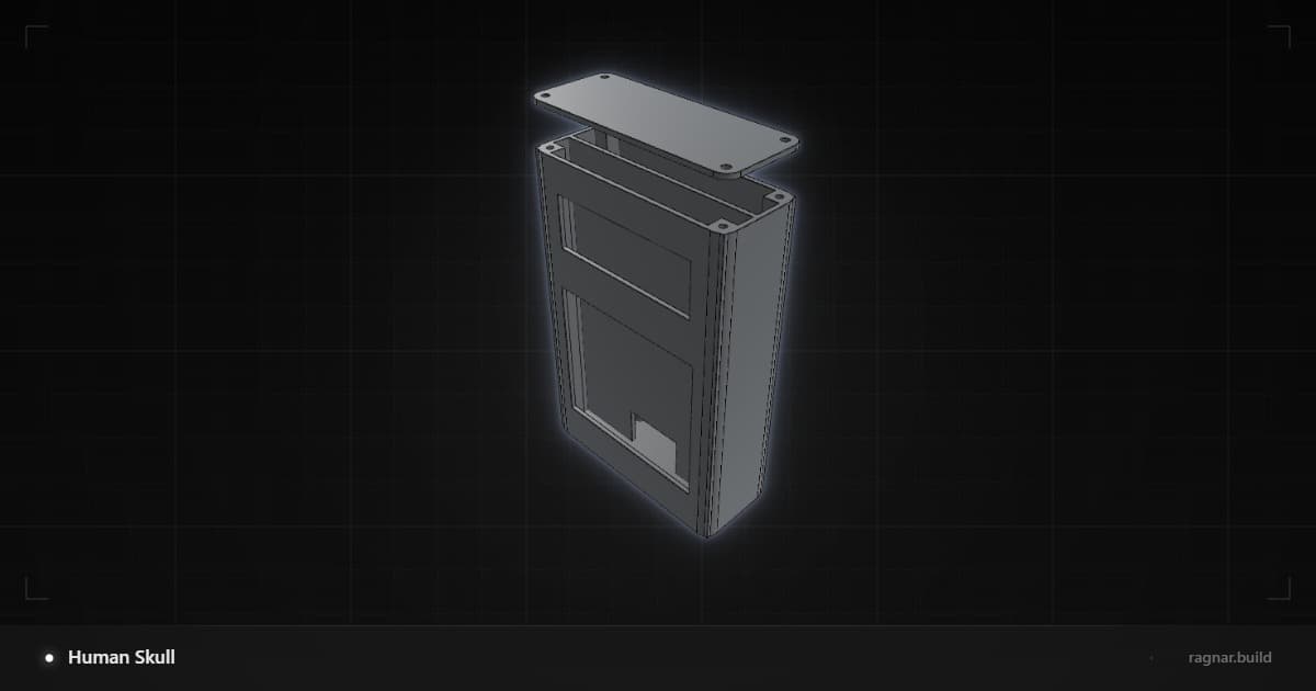 Open Wooden Box