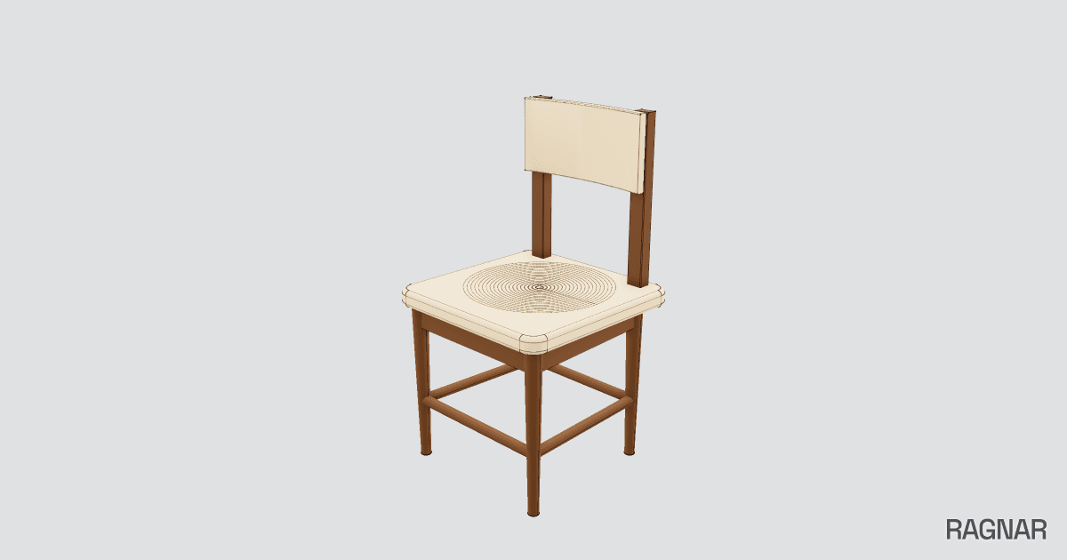 Wooden chair