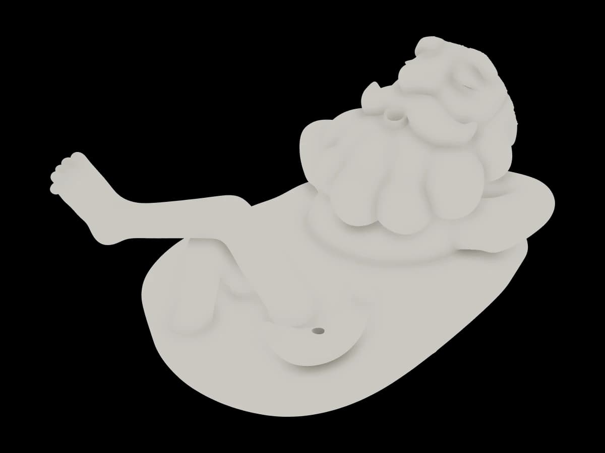Polished Figure Head