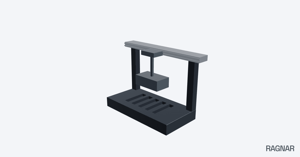 Industrial Stamping Workstation
